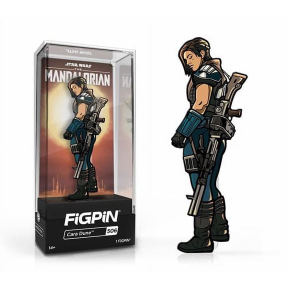 Star Wars Mandalorian Cara Dune FiGPiN 3-Inch Enamel Pin
