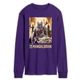 thumbnail image 1 of Star Wars - Mandalorian Collage - Men's Long Sleeve Graphic T-Shirt, 1 of 3
