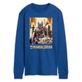 thumbnail image 1 of Star Wars - Mandalorian Collage - Men's Long Sleeve Graphic T-Shirt, 1 of 4