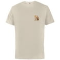 thumbnail image 1 of Star Wars Mandalorian Grogu Big Treats Li’l Tricks Halloween - Short Sleeve Cotton T-Shirt for Adults - Customized-Putty, 1 of 5