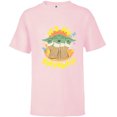 thumbnail image 1 of Star Wars Mandalorian Grogu Happy Frogs It’s My Birthday! - Short Sleeve T-Shirt for Kids - Customized-Soft Pink, 1 of 5