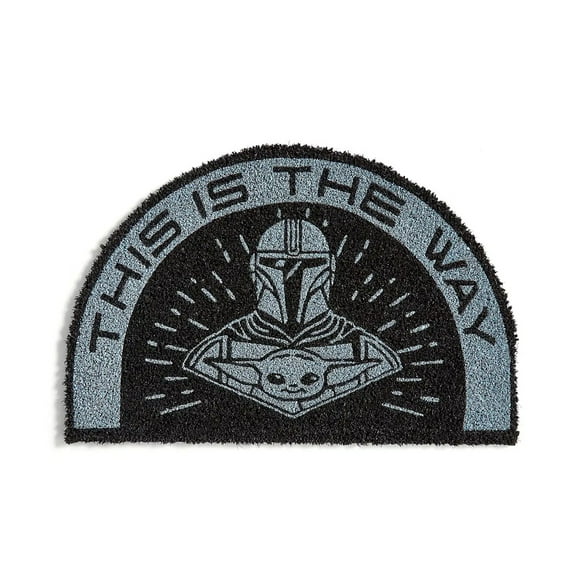Star Wars Mandalorian Half Moon Doormat