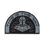 Star Wars Mandalorian Half Moon Doormat