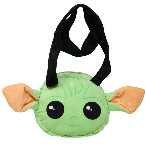 Star Wars Mandalorian Head Shaped Plush Shoulder bag with Hangtag