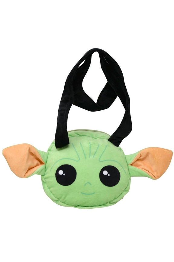 Star Wars Mandalorian Head Shaped Plush Shoulder bag with Hangtag