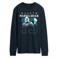 thumbnail image 1 of Star Wars - Mandalorian Jersey - Men's Long Sleeve Graphic T-Shirt, 1 of 4