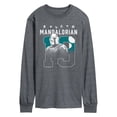 thumbnail image 1 of Star Wars - Mandalorian Jersey - Men's Long Sleeve Graphic T-Shirt, 1 of 4