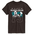 thumbnail image 1 of Star Wars - Mandalorian Jersey - Men's Short Sleeve Graphic T-Shirt, 1 of 3