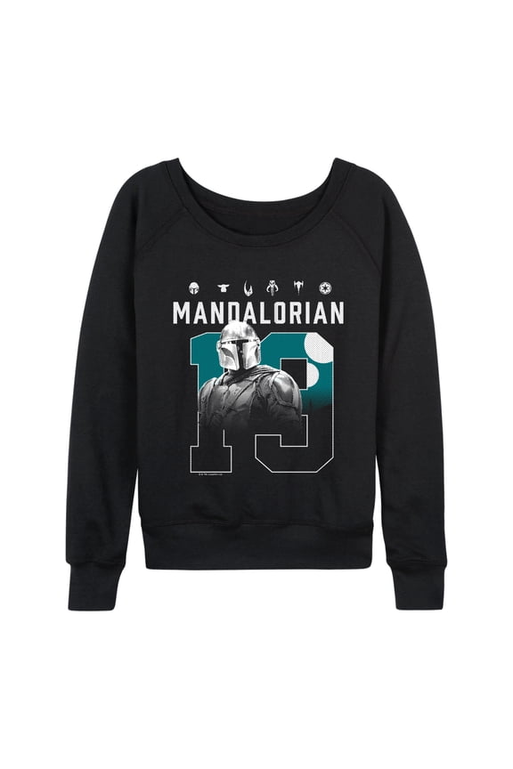 - Mandalorian Jersey - Women's French Terry Long Sleeve Pullover