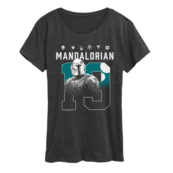 Star Wars - Mandalorian Jersey - Women's Short Sleeve Graphic T-Shirt