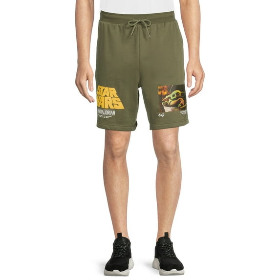 Star Wars Mandalorian Men's Graphic Shorts, Sizes S-3XL