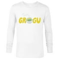 thumbnail image 1 of Star Wars Mandalorian My Name is Grogu Cartoon - Long Sleeve T-Shirt for Men – Customized-White, 1 of 5