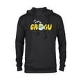 thumbnail image 1 of Star Wars Mandalorian My Name is Grogu Cartoon - Pullover Hoodie for Adults – Customized-Black, 1 of 5