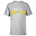 thumbnail image 1 of Star Wars Mandalorian My Name is Grogu Cartoon - Short Sleeve T-Shirt for Kids – Customized-Athletic Heather, 1 of 5