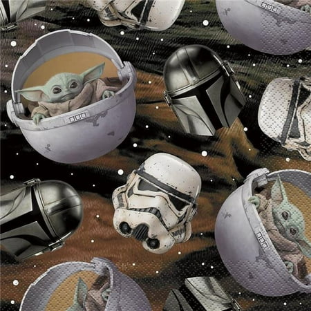 Star Wars Mandalorian The Child Luncheon Napkins - 16 per Pack