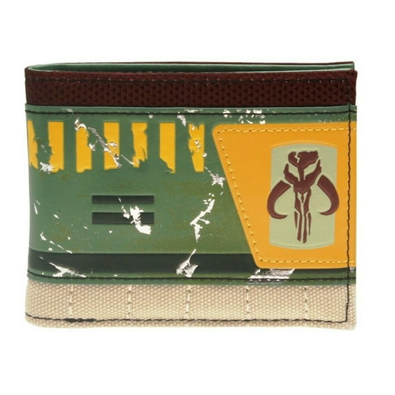 Star Wars Mandalorian Themed Bi-Fold Wallet