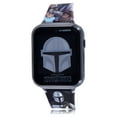 thumbnail image 1 of Star Wars "Mandalorian" Unisex Child Interactive Smart Watch Silicone Strap 40mm Grey (MNL4137WMC), 1 of 4
