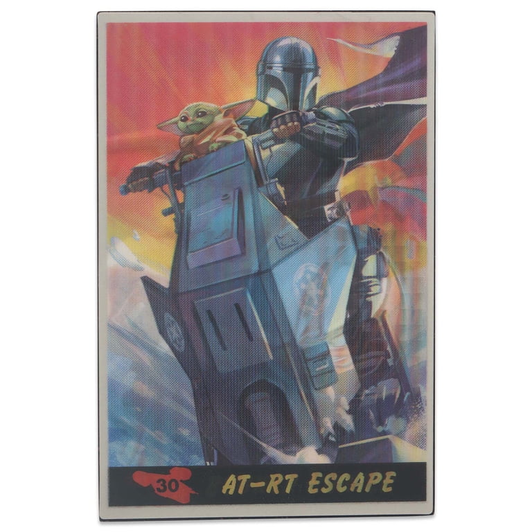 Star Wars Mandalorian and Grogu MDF Lenticular 11.25