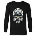 thumbnail image 1 of Star Wars Mandalorian and Grogu This is the Way Birthday Boy - Long Sleeve T-Shirt for Men - Customized-Black, 1 of 5
