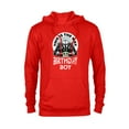 thumbnail image 1 of Star Wars Mandalorian and Grogu This is the Way Birthday Boy - Pullover Hoodie for Adults - Customized-Red, 1 of 5