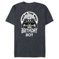 thumbnail image 1 of Star Wars Mandalorian and Grogu This is the Way Birthday Boy - Short Sleeve Blended T-Shirt for Adults - Customized-Navy Heather, 1 of 5
