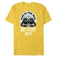 thumbnail image 1 of Star Wars Mandalorian and Grogu This is the Way Birthday Boy - Short Sleeve Blended T-Shirt for Adults - Customized-Yellow, 1 of 5