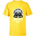 thumbnail image 1 of Star Wars Mandalorian and Grogu This is the Way Birthday Boy - Short Sleeve T-Shirt for Kids - Customized-Yellow, 1 of 5