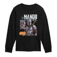 thumbnail image 1 of Star Wars - Mando Boxes - Youth Boys Long Sleeve Graphic T-Shirt, 1 of 4