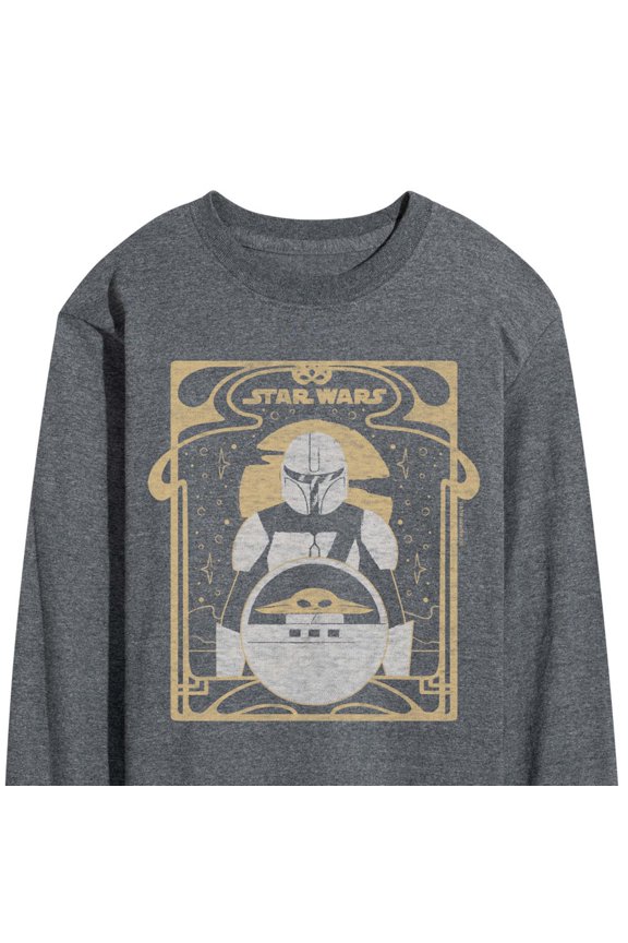 - Mando Celestial - Men's Long Sleeve Graphic T-Shirt