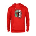 thumbnail image 1 of Star Wars Mando and Boba Fett May the 4th Be With You - Pullover Hoodie for Adults - Customized-Red Heather, 1 of 5