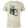 thumbnail image 1 of Star Wars Mando and Boba Fett May the 4th Be With You - Short Sleeve Blended T-Shirt for Adults - Customized-Yellow, 1 of 5