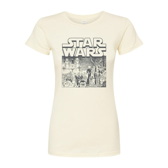 Star Wars - Manga Art Style - Juniors Fitted Tee