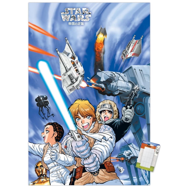 Star Wars: Manga Madness - Hoth Wall Poster, 22.375