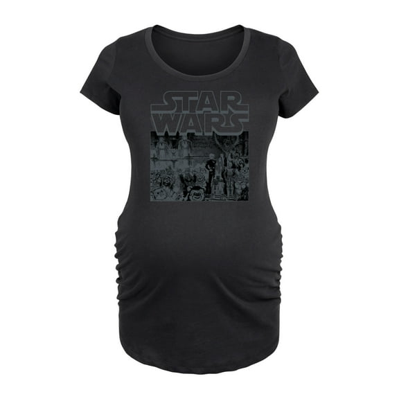 Star Wars - Manga Art Style - Maternity Scoop Neck Tee