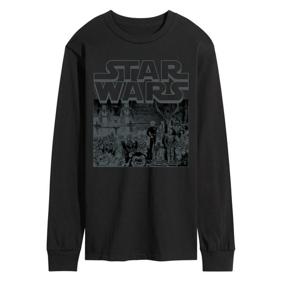 Star Wars - Manga Art Style - Men's Long Sleeve Tee
