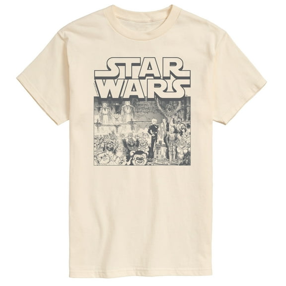 Star Wars - Manga Art Style - Men's Short Sleeve Tee