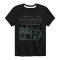 thumbnail image 1 of Star Wars - Manga Art Style Toddler And Youth Short Sleeve Tee, 1 of 5