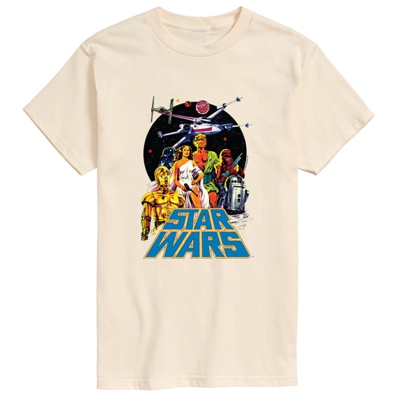 Star Wars - Marker Poster - Men's Short Sleeve Graphic T-Shirt