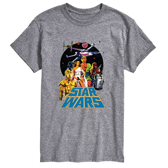 Star Wars - Marker Poster - Men's Short Sleeve Graphic T-Shirt