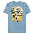 thumbnail image 1 of Star Wars Master Obi-Wan Kenobi Jedi Knight - Short Sleeve Blended T-Shirt for Adults - Customized-Ocean Blue, 1 of 5