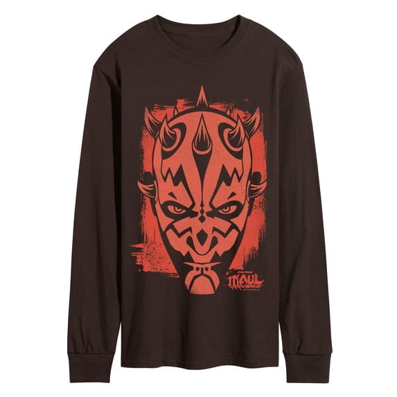 Maul: Shadow Lord - Maul Face - Men's Long Sleeve Graphic T-Shirt