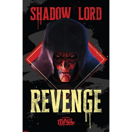 Star Wars: Maul Shadow Lord (2026) - Revenge Wall Poster, 14.725" x 22.375"