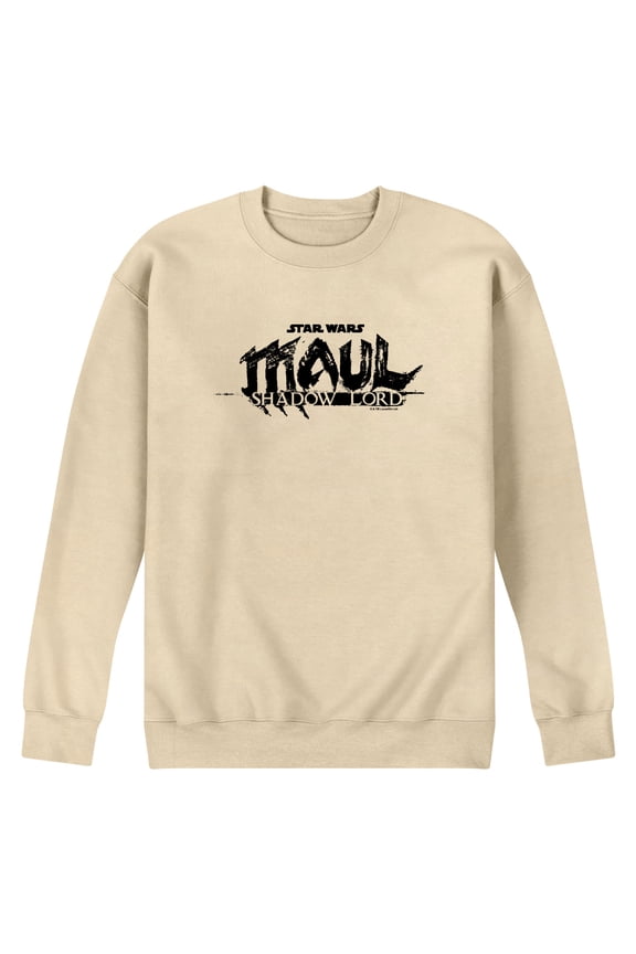 - Maul Shadow Lord Logo - Men's Crew Fleece Sweatshirt