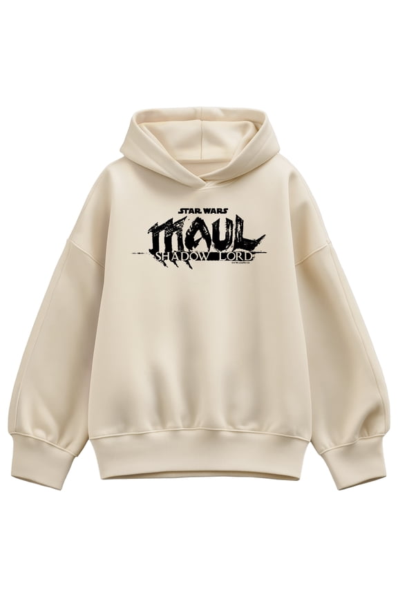 - Maul Shadow Lord Logo - Women's Oversized Fleece Hoodie Sweatshirt