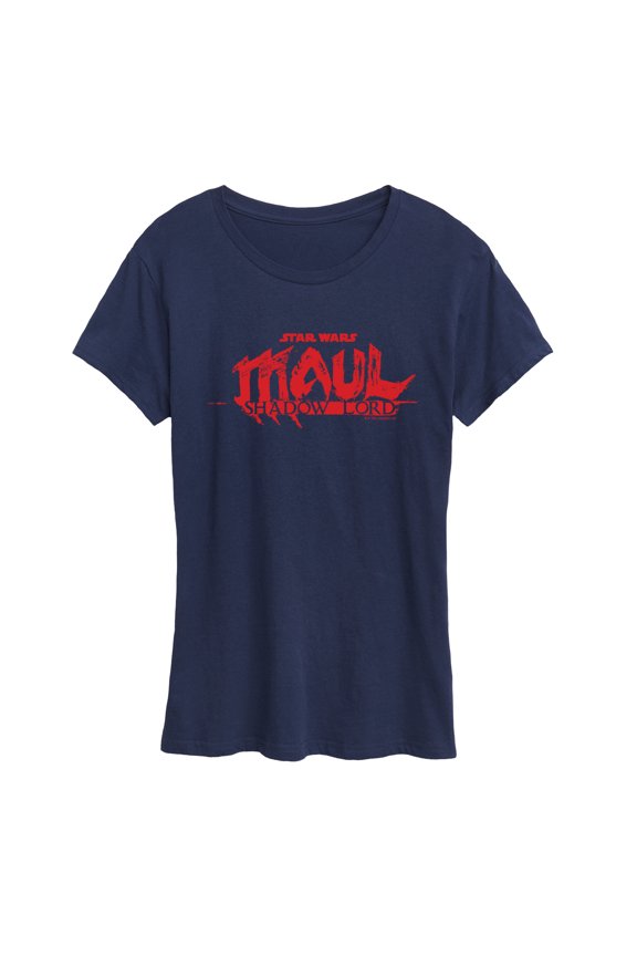 - Maul Shadow Lord Logo - Women's Short Sleeve Graphic T-Shirt