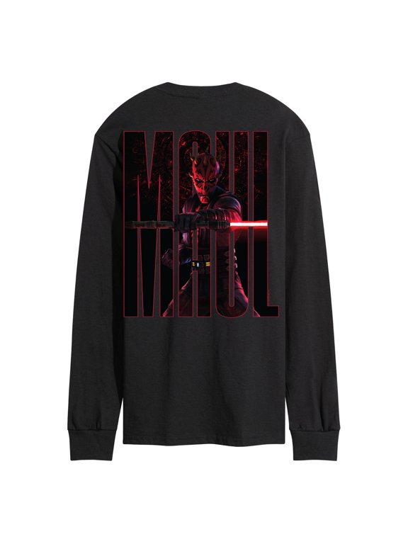 - Maul Shadow Lord Men's Long Sleeve Graphic T-Shirt
