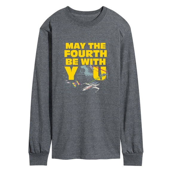 Star Wars - May Fourth Dogfight - Men's Long Sleeve Graphic T-Shirt