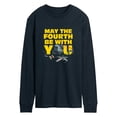 thumbnail image 1 of Star Wars - May Fourth Dogfight - Men's Long Sleeve Graphic T-Shirt, 1 of 4