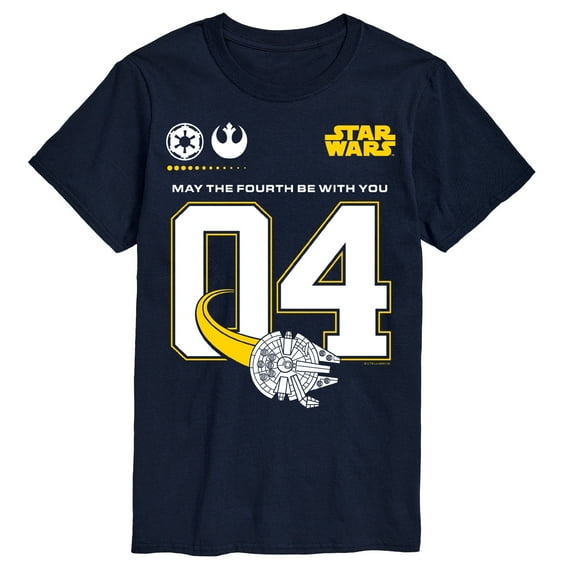 Star Wars - May Fourth Jersey - Men's Short Sleeve Graphic T-Shirt