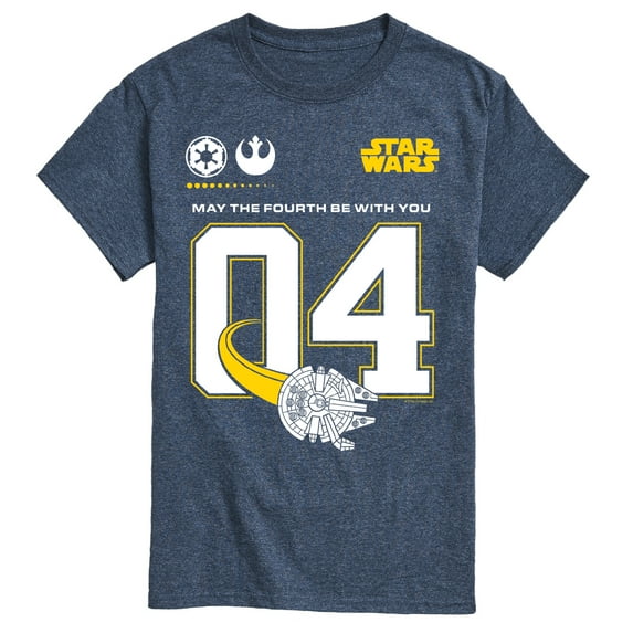 Star Wars - May Fourth Jersey - Men's Short Sleeve Graphic T-Shirt